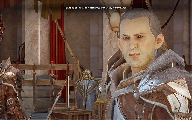 In spite of Luciuss brusque mannerism you should not give up the potential alliance with the Templars - Dragon Age Inquisition: Champions of the Just (siding with templars) - Main storyline quests (The Path of the Inquisitor) - Dragon Age: Inquisition Game Guide & Walkthrough