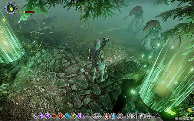 Watch out for the green signs of danger - Dragon Age Inquisition: Champions of the Just (siding with templars) - Main storyline quests (The Path of the Inquisitor) - Dragon Age: Inquisition Game Guide & Walkthrough
