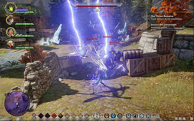 Eliminate the strongest of the Templars and mages as quickly as possible - Dragon Age Inquisition: The Threat Remains - Main storyline quests (The Path of the Inquisitor) - Dragon Age: Inquisition Game Guide & Walkthrough