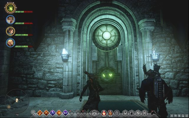 The door to the Alexiuss chamber - Dragon Age Inquisition: In Hushed Whispers (siding with mages) - Main storyline quests (The Path of the Inquisitor) - Dragon Age: Inquisition Game Guide & Walkthrough