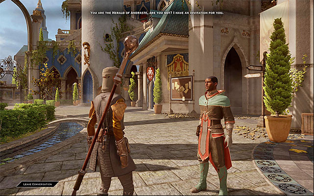 Messenger - Dragon Age Inquisition: The Imperial Enchanter - new party member - The Inner Circle (companion quests) - Dragon Age: Inquisition Game Guide & Walkthrough