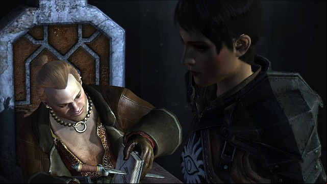 The interrogation of Varric, which is the base of the narration in Dragon Age II - Dragon Age II storyline - History of Dragon Age - Dragon Age: Inquisition Game Guide & Walkthrough