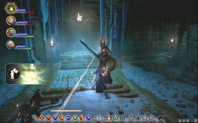 The boss in the chamber of Cold - Dragon Age Inquisition: The Cold Endured - Side quests - The Forbidden Oasis - Dragon Age: Inquisition Game Guide & Walkthrough