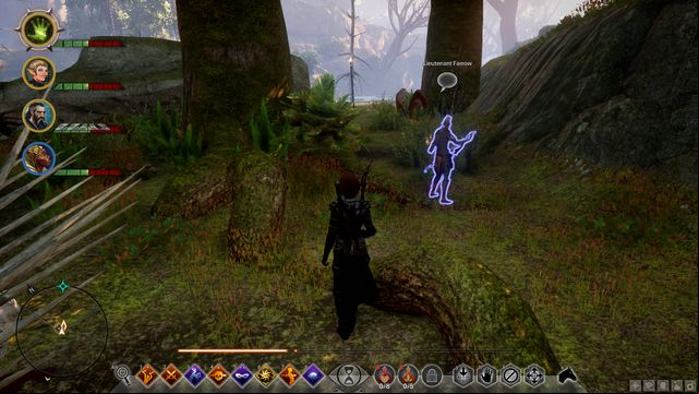 Talk to Farrow - during the conversation, you will receive a new quest. - Dragon Age Inquisition: Lead the Charge - The Frostback Basin - Jaws of Hakkon DLC - Dragon Age: Inquisition Game Guide & Walkthrough