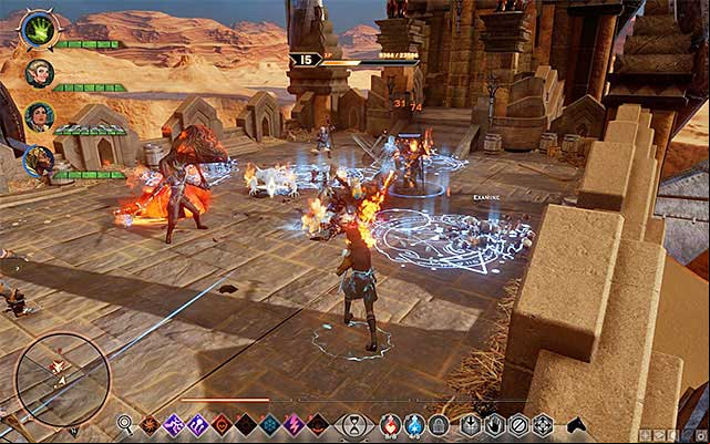 Quickly eliminate the mage guards. - Dragon Age Inquisition: Here Lies the Abyss - Main storyline quests (The Path of the Inquisitor) - Dragon Age: Inquisition Game Guide & Walkthrough
