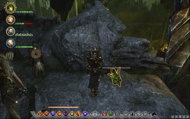 Emerald green shadow crystal - Dragon Age Inquisition: Here Lies the Abyss - Main storyline quests (The Path of the Inquisitor) - Dragon Age: Inquisition Game Guide & Walkthrough