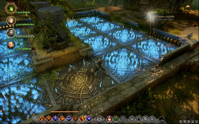 The mosaic in the temple - Dragon Age Inquisition: What Pride Had Wrought - Main storyline quests (The Path of the Inquisitor) - Dragon Age: Inquisition Game Guide & Walkthrough
