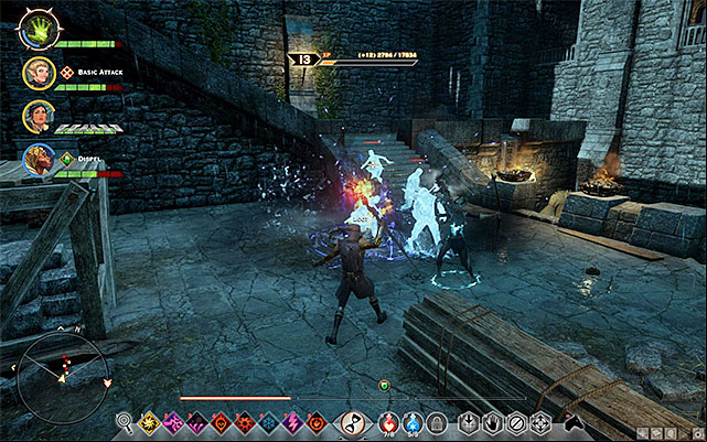 Set traps in spots, where reinforcements appear - Dragon Age Inquisition: Capturing Caer Bronach - Side Quests - Crestwood - Dragon Age: Inquisition Game Guide & Walkthrough