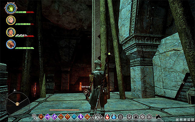 The ladders are to an alternative route out of the caves - Dragon Age Inquisition: Still Waters - Side Quests - Crestwood - Dragon Age: Inquisition Game Guide & Walkthrough