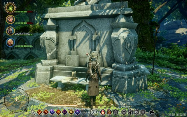 The letter on the bench - Dragon Age Inquisition: Devotion - Side Quests - Emerald Graves - Dragon Age: Inquisition Game Guide & Walkthrough
