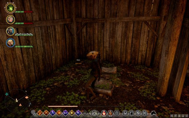 The map in the refugee cave - Dragon Age Inquisition: Watchers Map - Side Quests - Emerald Graves - Dragon Age: Inquisition Game Guide & Walkthrough