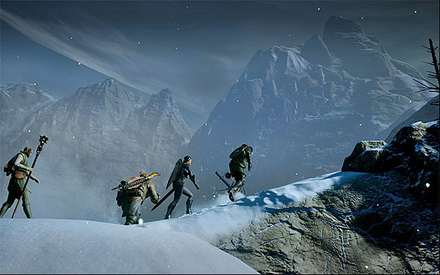 You explore Frostbacks during the games prologue - Dragon Age Inquisition: Frostback Mountains - Basic information - Frostback Mountains - Dragon Age: Inquisition Game Guide & Walkthrough