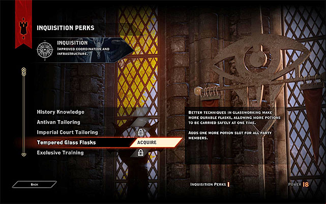 Thanks to expanding your influence, you can unlock new Inquisition perks - Dragon Age Inquisition: Power points and Influence point - Inquisition - Dragon Age: Inquisition Game Guide & Walkthrough
