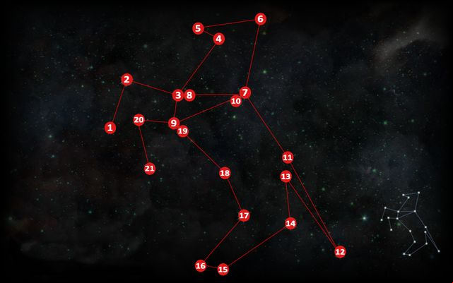 The second astrarium is near the rocks, in the Western corner of the map (M17,1b) - Dragon Age Inquisition: Astrariums and ocularums in Emerald Graves - Emerald Graves - Dragon Age: Inquisition Game Guide & Walkthrough
