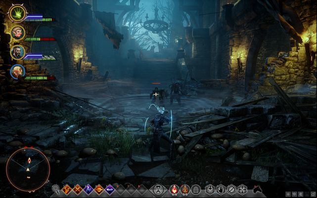 The Hand of Korth and his guard - Dragon Age Inquisition: Lost Souls - Side quests - The Fallow Mire - Dragon Age: Inquisition Game Guide & Walkthrough