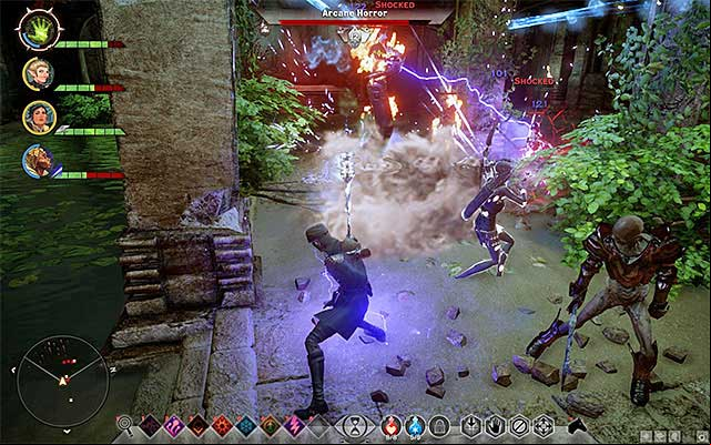 Deal with the Arcane Horror in the first place - Dragon Age Inquisition: The Spirit Calmed - Side quests - The Forbidden Oasis - Dragon Age: Inquisition Game Guide & Walkthrough