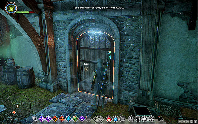 The door that requires the key - Dragon Age Inquisition: Demonic Dogma - Side quests - Therinfal Redoubt - Dragon Age: Inquisition Game Guide & Walkthrough