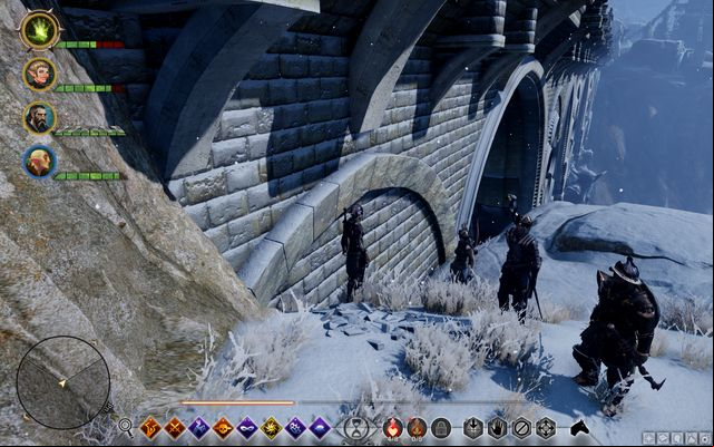 The rubble near the bridge - Dragon Age Inquisition: Sifting Through the Rubble - Side quests - Emprise du Lion - Dragon Age: Inquisition Game Guide & Walkthrough