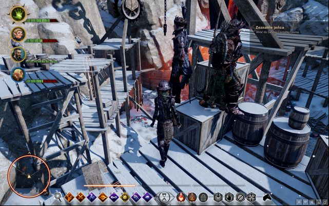 You will find the letter on the boxes - Dragon Age Inquisition: Caged Confession - Side quests - Emprise du Lion - Dragon Age: Inquisition Game Guide & Walkthrough
