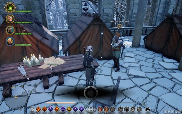 The Baron - Dragon Age Inquisition: Securing Safe age - Side quests - Emprise du Lion - Dragon Age: Inquisition Game Guide & Walkthrough