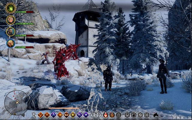 The last tower and the Behemoth guarding it - Dragon Age Inquisition: Securing Safe age - Side quests - Emprise du Lion - Dragon Age: Inquisition Game Guide & Walkthrough