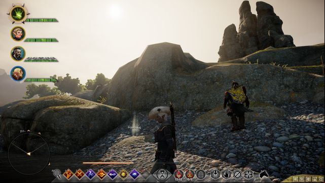The treasure hidden close to the river - Dragon Age Inquisition: Sketch of Enavuris River - Side quests - Exalted Plains - Dragon Age: Inquisition Game Guide & Walkthrough