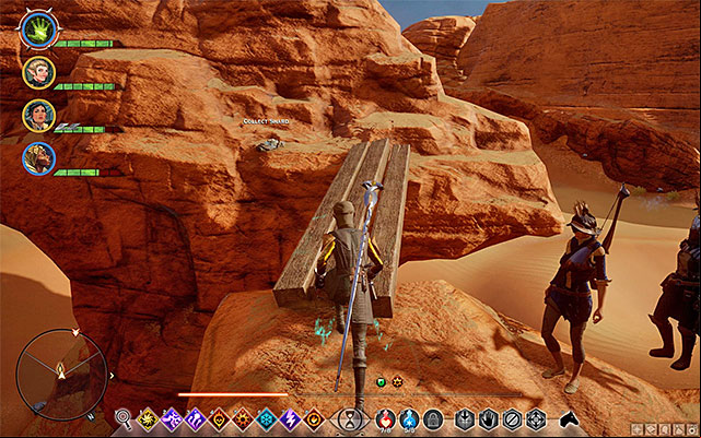 Use a mage to create a bridge - Dragon Age Inquisition: Shards in the Approach - Side quests - The Western Approach - Dragon Age: Inquisition Game Guide & Walkthrough