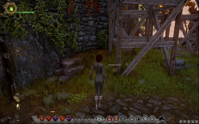 Area where you start the quest (near the stairs) - Dragon Age Inquisition: The Forgotten Boy - The Inner Circle (companion quests) - Dragon Age: Inquisition Game Guide & Walkthrough