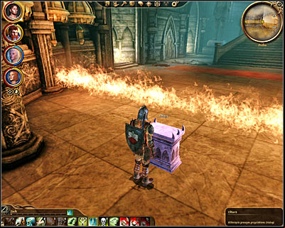 The last fourth trial (M63, 6) is going to be the easiest one - Dragon Age Origins: Urn of the Sacred Ashes - Main quests - Dragon Age: Origins Game Guide