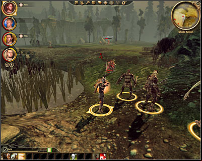 Description: Start off by exploring the western ruins (M22, 2) where you had a chance to complete a different side mission - Dragon Age Origins: Sign on the Chasind trail - Korcari wilds - Dragon Age: Origins Game Guide