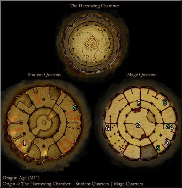 1 - Dragon Age Origins: Origin 4 - Magi main map - World Atlas - Maps - Main areas - Dragon Age: Origins Game Guide