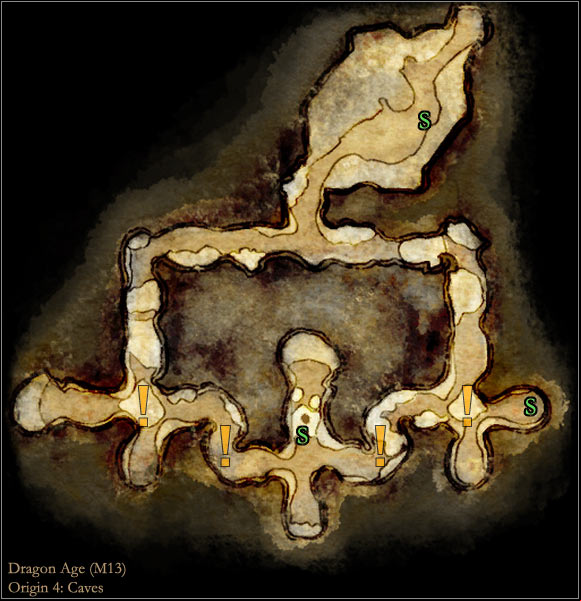 3 - Dragon Age Origins: Origin 4 - Magi main map - World Atlas - Maps - Main areas - Dragon Age: Origins Game Guide
