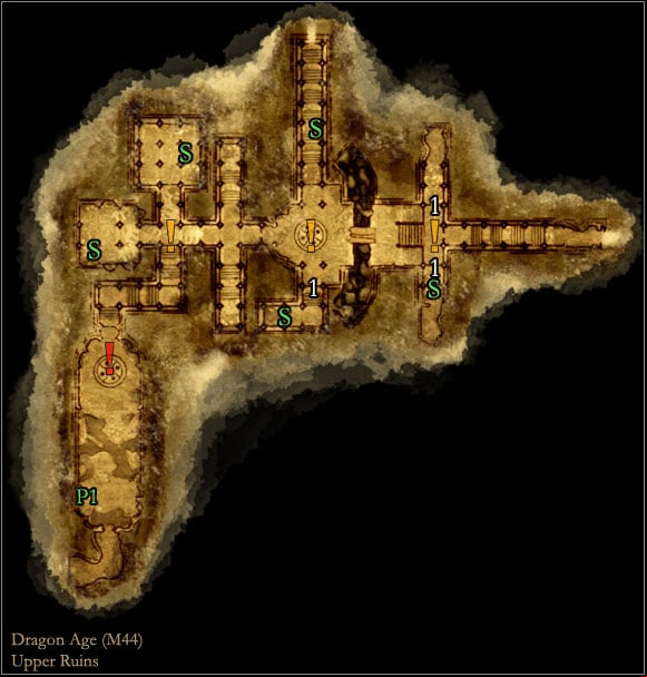 4 - Dragon Age Origins: Brecilian forest main map - World Atlas - Maps - Main areas - Dragon Age: Origins Game Guide