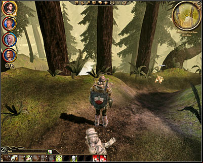 Description: Heavily wounded Deygan can be found in the center of the forest (M42, 4) and before reaching his location you would have to deal with a large group of werewolves - Dragon Age Origins: Wounded in the forest - Brecilian forest - Dragon Age: Origins Game Guide