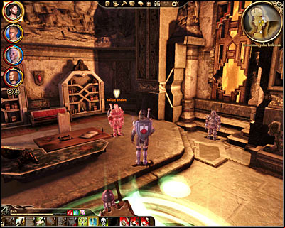 Description: Confirm that you want to want to talk to prince Bhelen (M54, 1) and hell give you further instructions - Dragon Age Origins: Princes grace: Second assignment - Orzammar - Dragon Age: Origins Game Guide