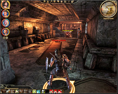 In order to reach Jarvia youll have to use the ageway found in the last room on the eastern side of the main corridor (M50, 3) - Dragon Age Origins: Jarvias hideout - Orzammar - Dragon Age: Origins Game Guide