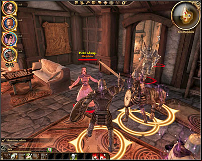 Marjolaine will be waiting you in the largest room of her house and youll have a chance to talk to her - Dragon Age Origins: Lelianas past - Followers quests - Dragon Age: Origins Game Guide