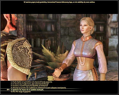 1) Talking to Anora (M71, 3) can have a serious impact on the outcome of the landsmeet - Dragon Age Origins: Landsmeet - Main quests - Dragon Age: Origins Game Guide