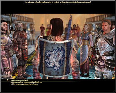 1) Anora becomes a queen - There are a few ways to get to this particular ending - Dragon Age Origins: Landsmeet - Main quests - Dragon Age: Origins Game Guide