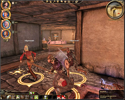 It shouldnt take long before you encounter a small barricade (M70, 4) - Dragon Age Origins: The last request - Denerim - Dragon Age: Origins Game Guide