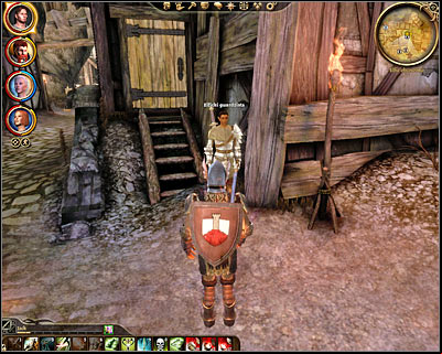 Naturally your first step will be to visit the hospice and there a few ways of gaining access to it - Dragon Age Origins: Unrest in the alienage - Denerim - Dragon Age: Origins Game Guide
