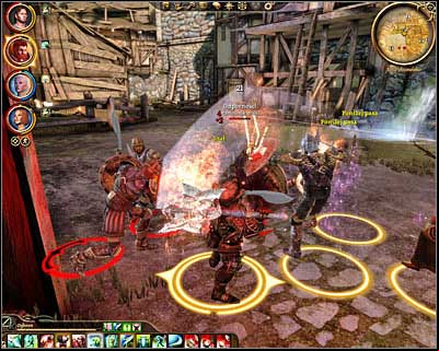 Focus on finding the next door (M68, 4) which youll be allowed to open using a key found along with the note - Dragon Age Origins: Unrest in the alienage - Denerim - Dragon Age: Origins Game Guide