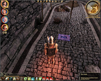 Youll now have to return to the place where youve started exploring the mansion (M75, 1), but sadly it wont be as easy as it sounds - Dragon Age Origins: Crime wave - Denerim - Dragon Age: Origins Game Guide