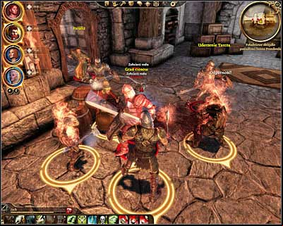 The newly acquired key can be used to open a nearby door (M75, 9), however watch out for a trap in the next hallway - Dragon Age Origins: Crime wave - Denerim - Dragon Age: Origins Game Guide