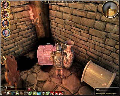 After youve secured this room youll be allowed to move to a northern storage area (M75, 13) - Dragon Age Origins: Crime wave - Denerim - Dragon Age: Origins Game Guide