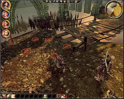 If you have a person in your team capable of disarming the traps you should spend some time doing that - Dragon Age Origins: The Grey Wardens cache - Ostagar - Dragon Age: Origins Game Guide