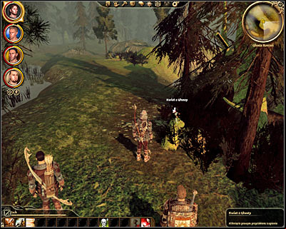 Explore the south-western area of the swamps to find the Korcari flower (M22, 3) - Dragon Age Origins: The mabari hound - part 2 - Ostagar - Dragon Age: Origins Game Guide