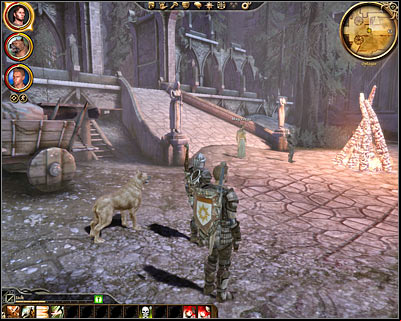 Description: Start off by travelling towards a nearby bridge (M22, 7) and once youre close enough youll be rewarded with an interesting cut-scene - Dragon Age Origins: Tower of Ishal - Ostagar - Dragon Age: Origins Game Guide
