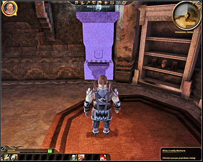 Leske will immediately think of a new plan - youll replace Everd on the arena by wearing his armor - Dragon Age Origins: Proof of loyalty - Origin story: Dwarf commoner - Dust Town (Prologue) - Dragon Age: Origins Game Guide