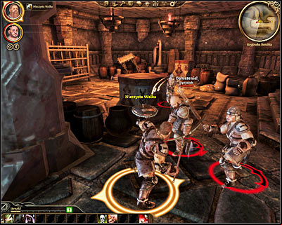 You can now begin exploring the bandits hideout - Dragon Age Origins: Enslaved - Origin story: Dwarf commoner - Dust Town (Prologue) - Dragon Age: Origins Game Guide